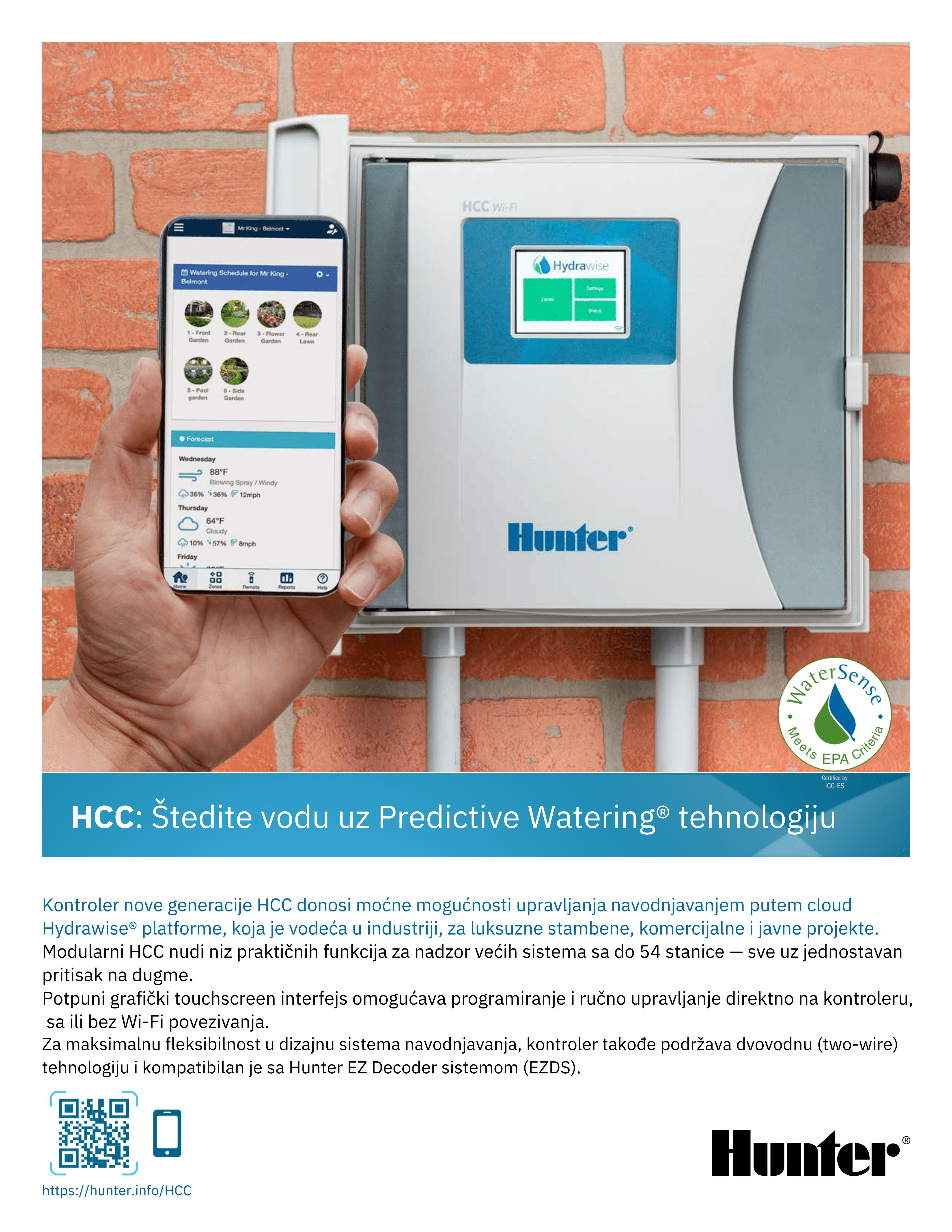 Hydrawise cloud platforma i praćenje zalivanja