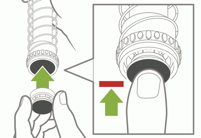 Korak 2: Umetanje nepovratnog ventila